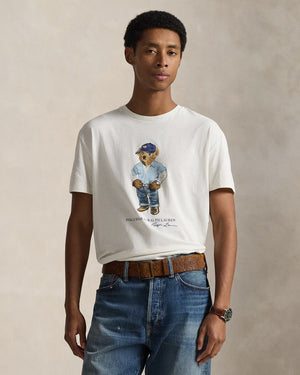 Classic Fit Polo Bear Jersey T-Shirt Nevis Denim Bear