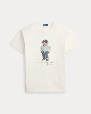 Classic Fit Polo Bear Jersey T-Shirt Nevis Denim Bear