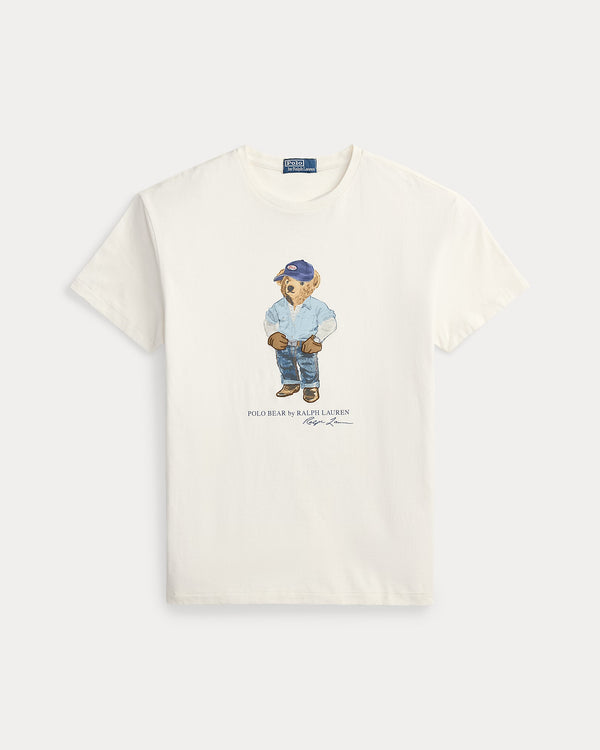Classic Fit Polo Bear Jersey T-Shirt Nevis Denim Bear