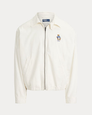 The Polo Bear Big Jacket Paper White