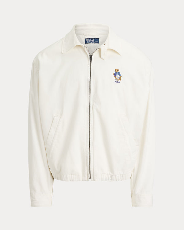 The Polo Bear Big Jacket Paper White