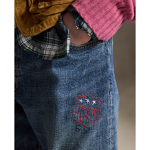 ORIGINAL LABEL | 3X1 RIGID DENIM STRAIGHT FIT HAMPTON JEAN - RHINEBECK