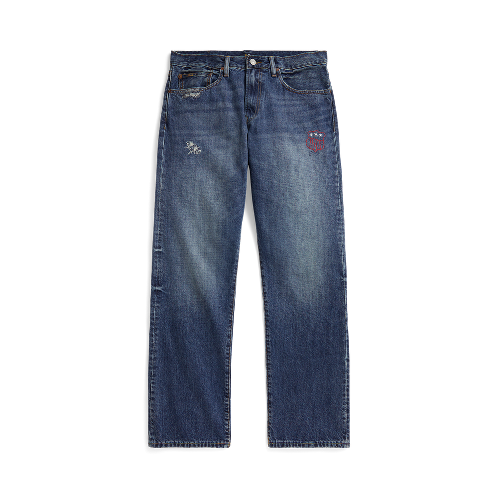 ORIGINAL LABEL | 3X1 RIGID DENIM STRAIGHT FIT HAMPTON JEAN - RHINEBECK