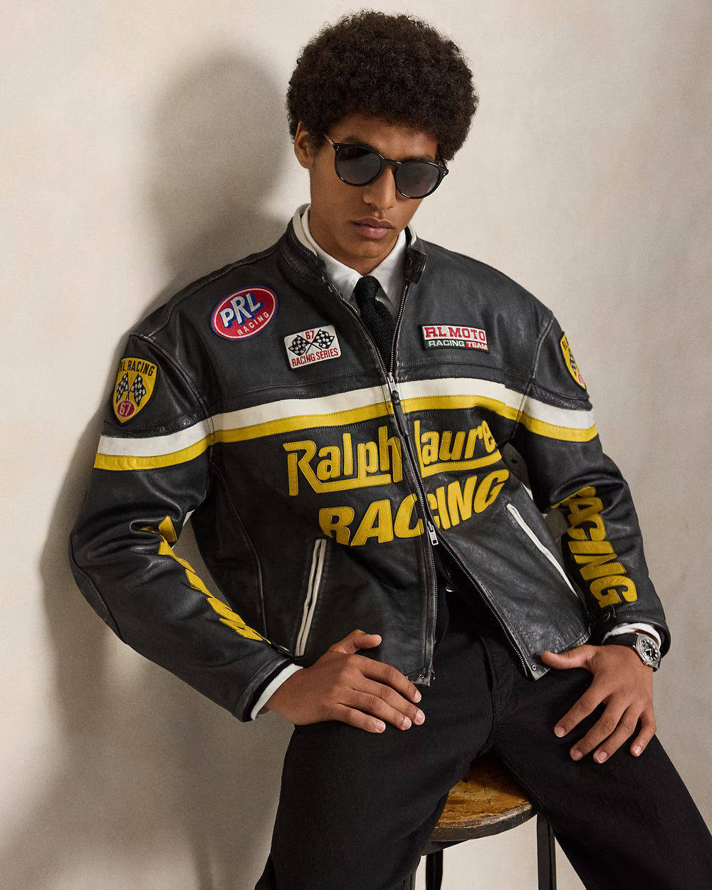 Leather Racing Jacket