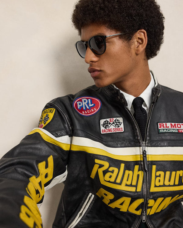 Leather Racing Jacket
