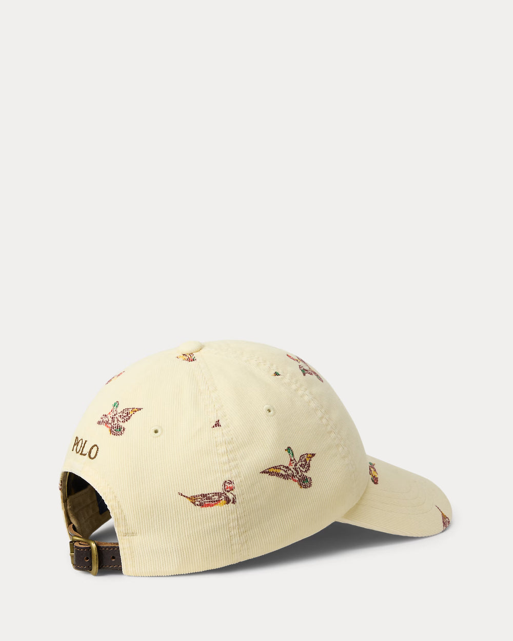 18 Wale Printed Corduroy Novelty Print Sport Cap