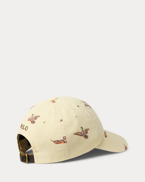 18 Wale Printed Corduroy Novelty Print Sport Cap