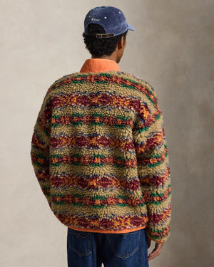 Relaxed Fit Pile Fleece Pullover