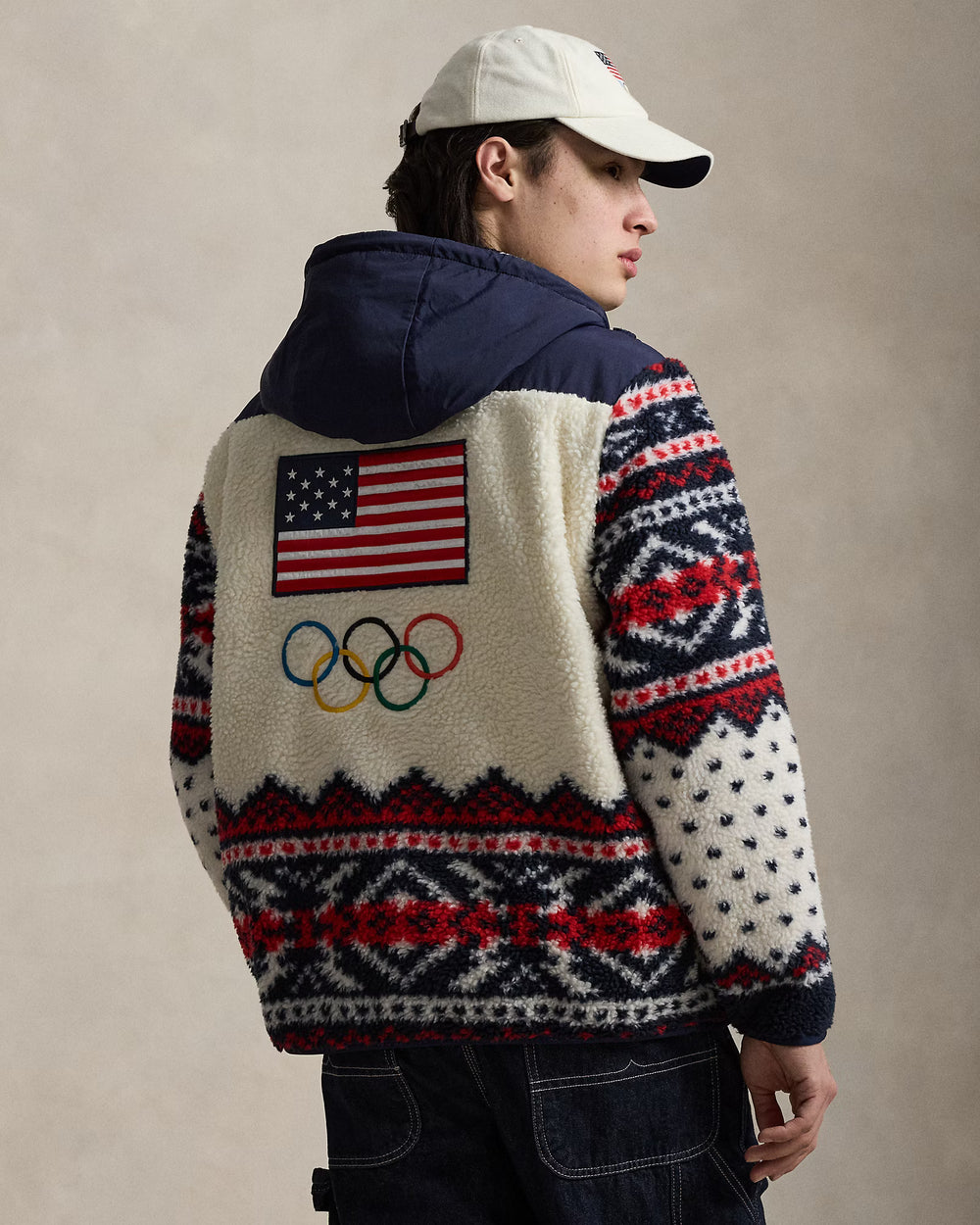 Team USA Hybrid Full-Zip Hoodie