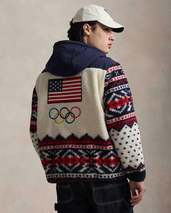 Team USA Hybrid Full-Zip Hoodie