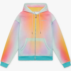 Glass Zip Up Hooded Sweatshirt