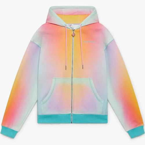 Glass Zip Up Hooded Sweatshirt
