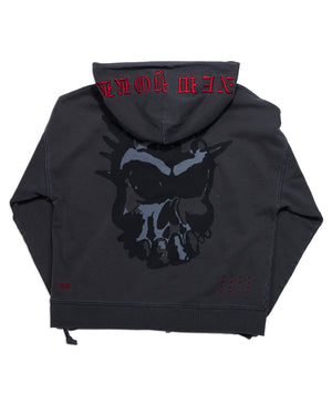 Graff Ekcess Zip Thru Hoodie Faded Black