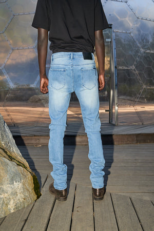 Bryant Skinny Jean Glacier Blue Cross Triad