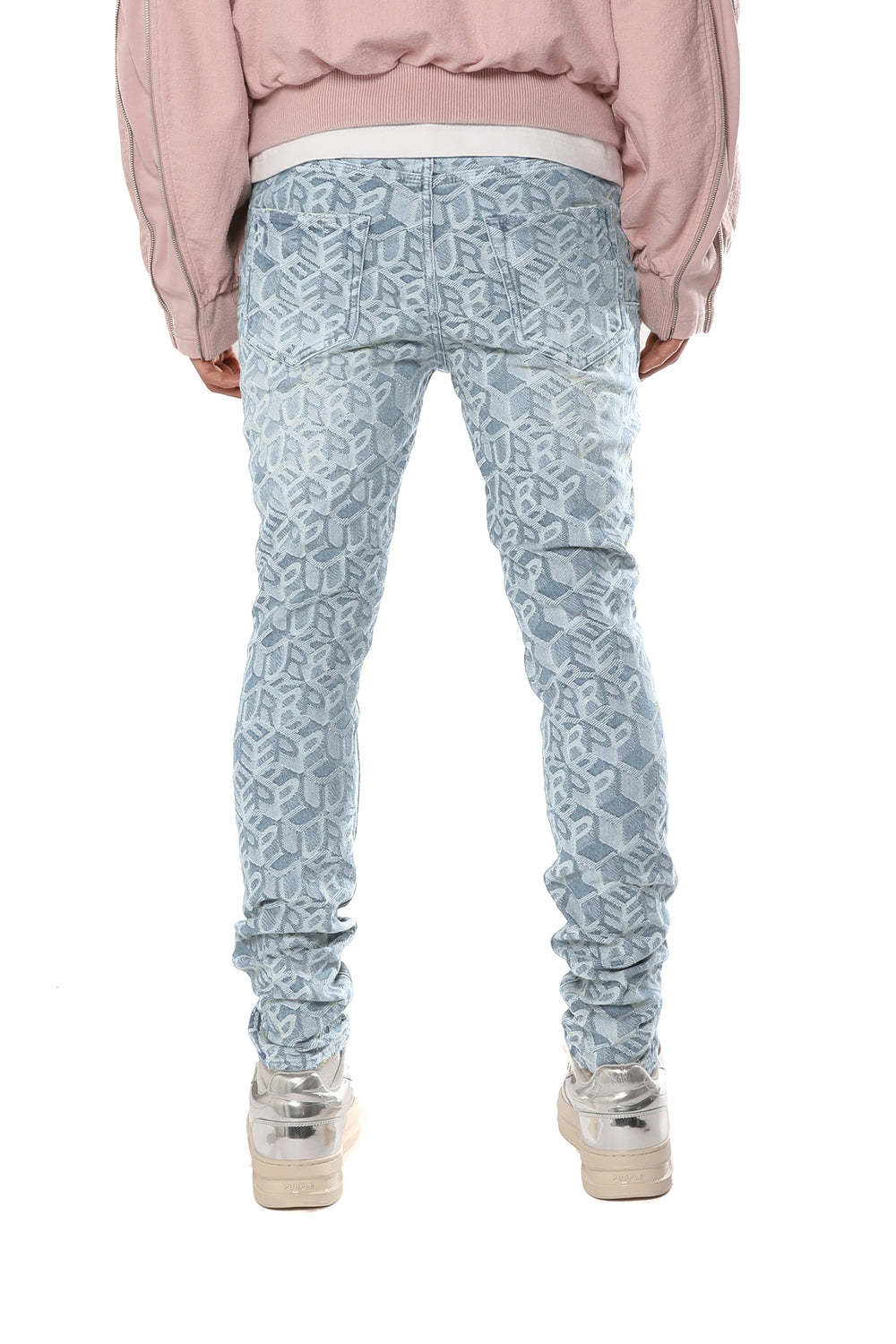 Skinny Jacquard Monogram