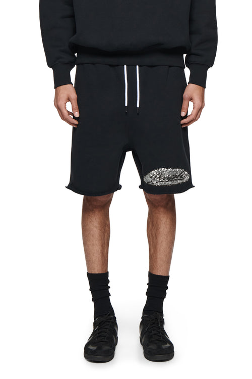 Hwt Fleece Raw Hem Short