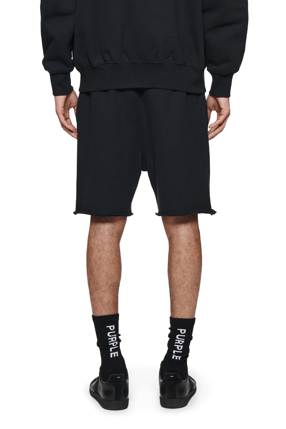 Hwt Fleece Raw Hem Short