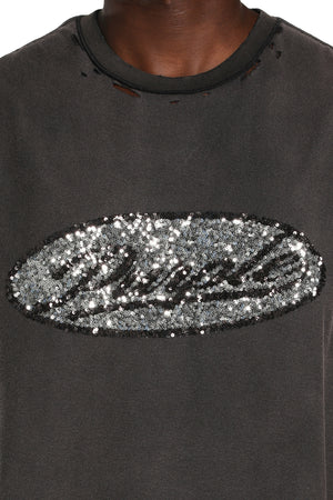 Textured Sleeveless Tee