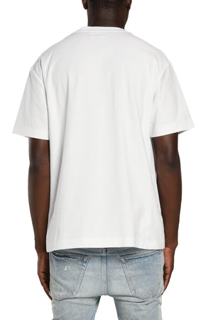 Textured SS Tee Car 26 Brilliant White