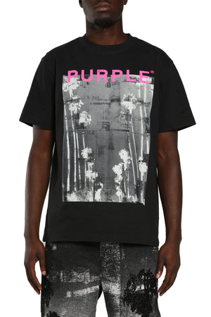 HWT Jersey SS Tee Palms Black Beauty