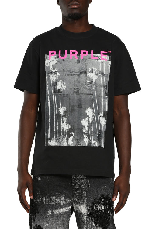 HWT Jersey SS Tee Palms Black Beauty