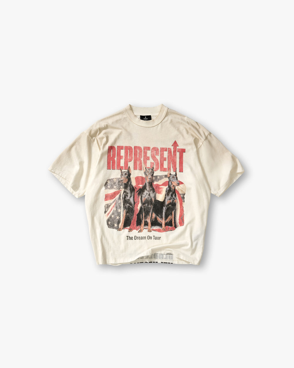 Dream On T-Shirt Washed Ecru