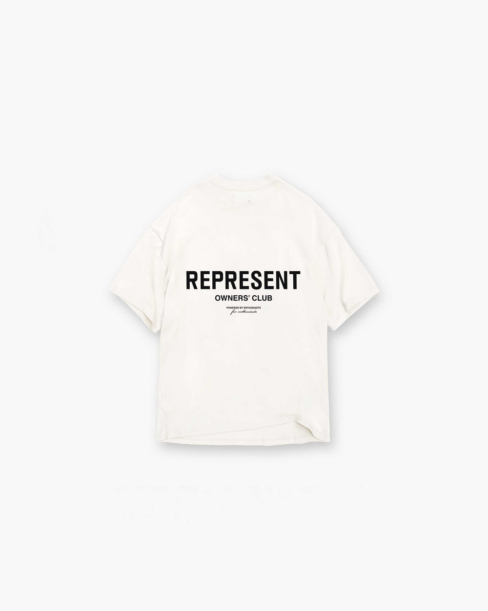 REPRESENT OWNERS CLUB T-SHIRT FLAT WHITE