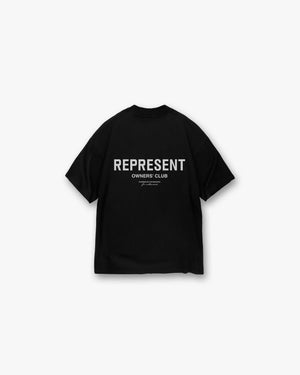 REPRESENT OWNERS CLUB T-SHIRT BLACK