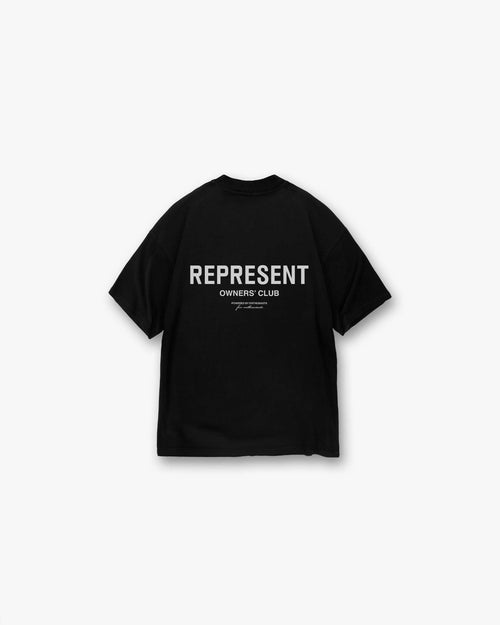 REPRESENT OWNERS CLUB T-SHIRT BLACK