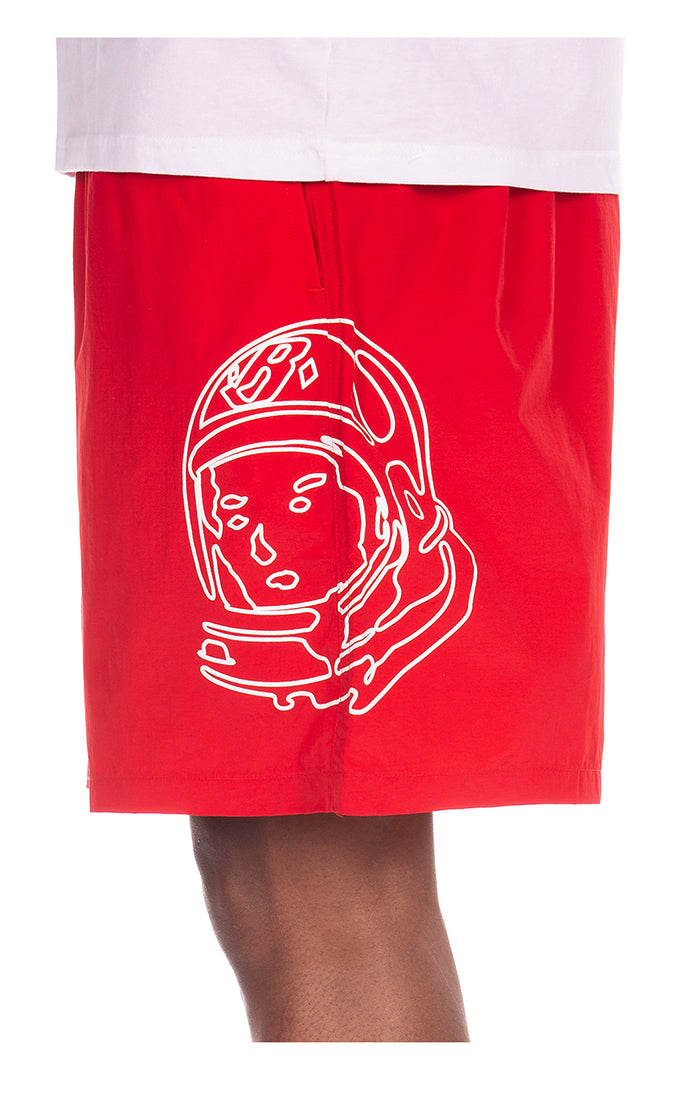 bb helmut shorts red