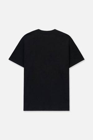 Colin Oversized Short Sleeve Tee | Black Mixed Logo