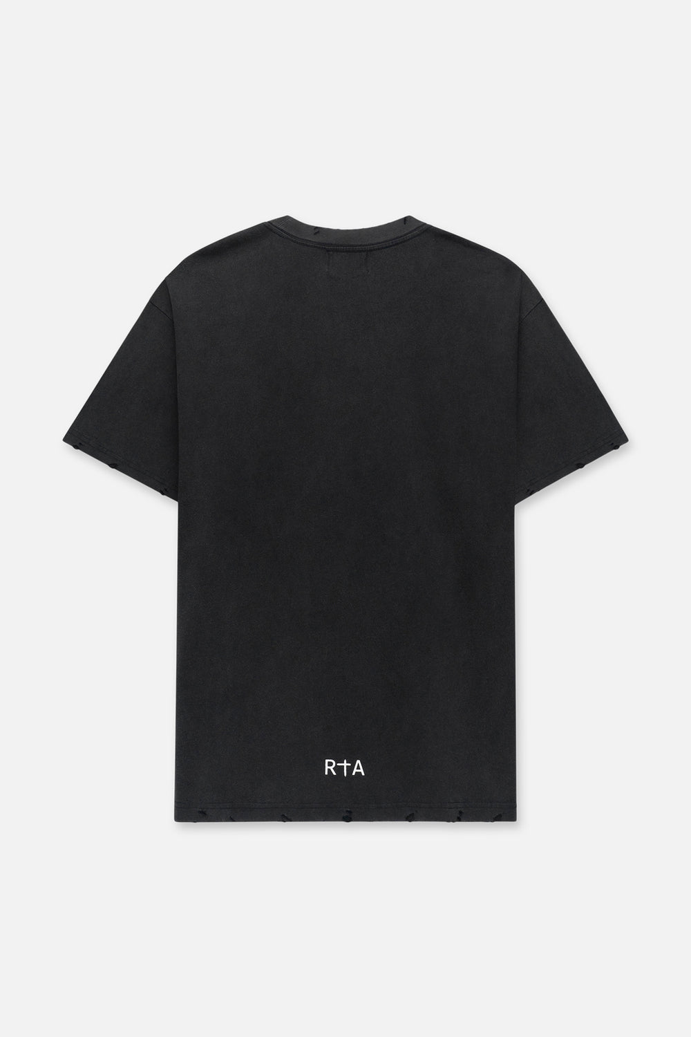 Colin Oversized Short Sleeve Tee | Black Scenery