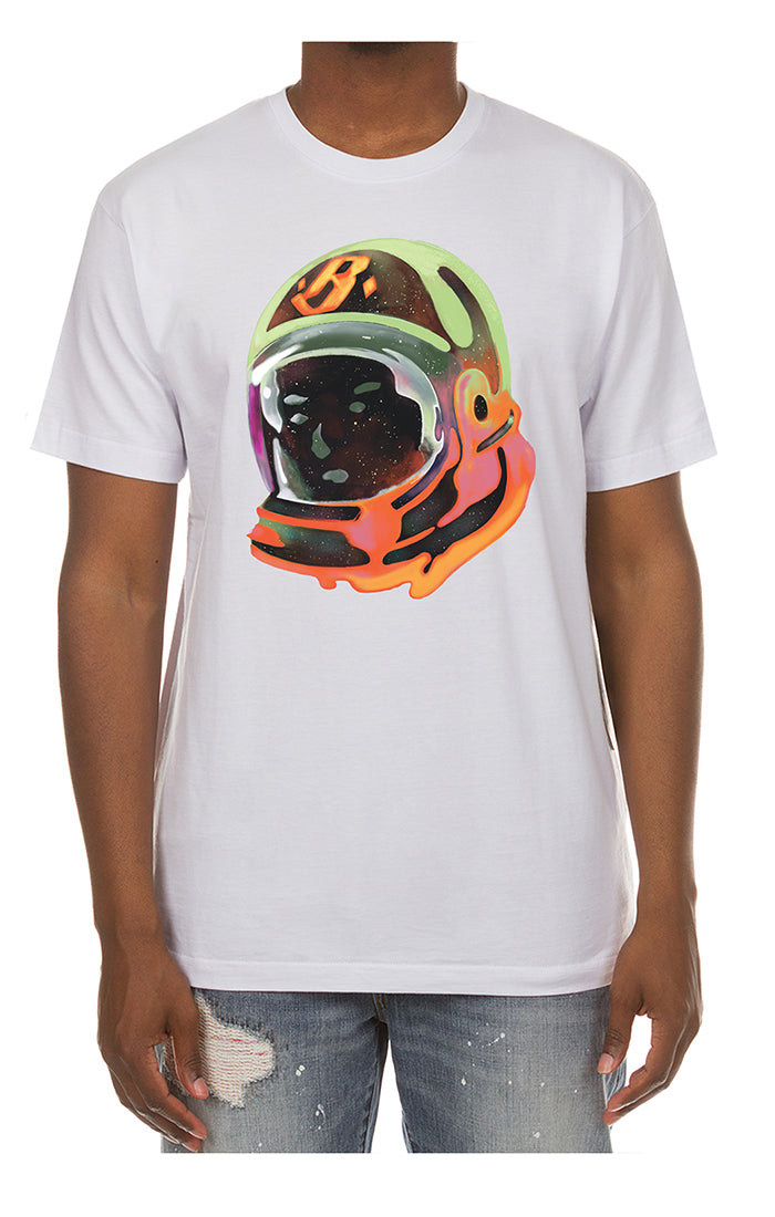 BB Helmet SS Tee White