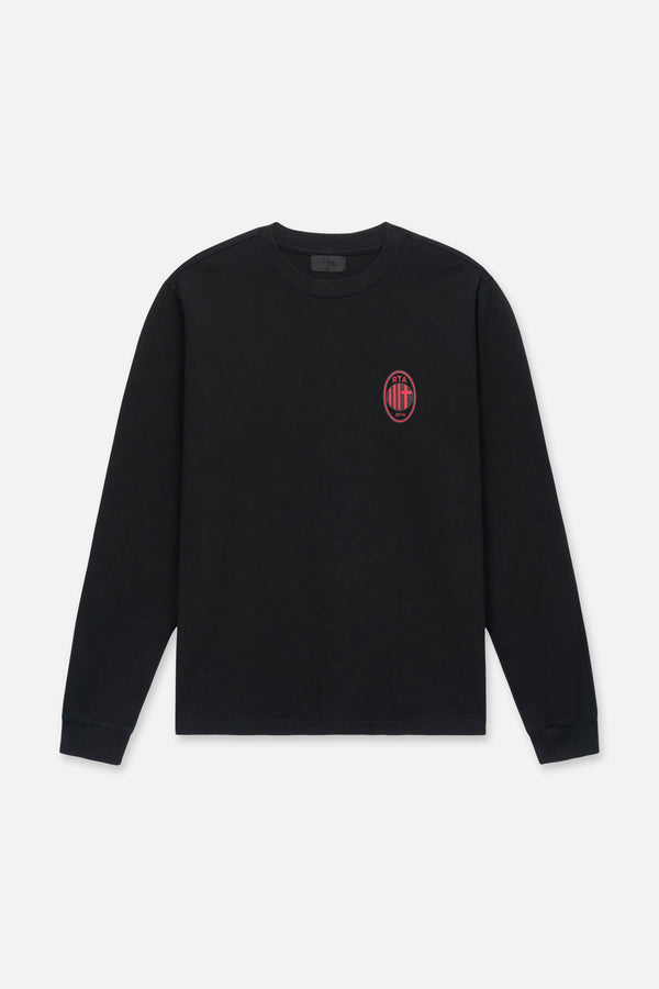 Lawrence Long Sleeve Tee | Black Ball Print