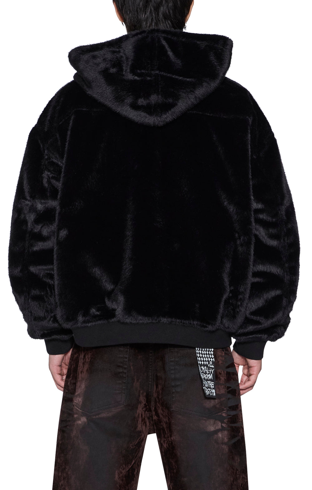 walkout faux fur hooded jacket apex