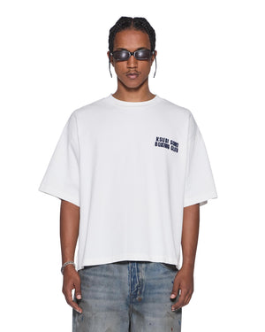 club ekcess ss tee tru white