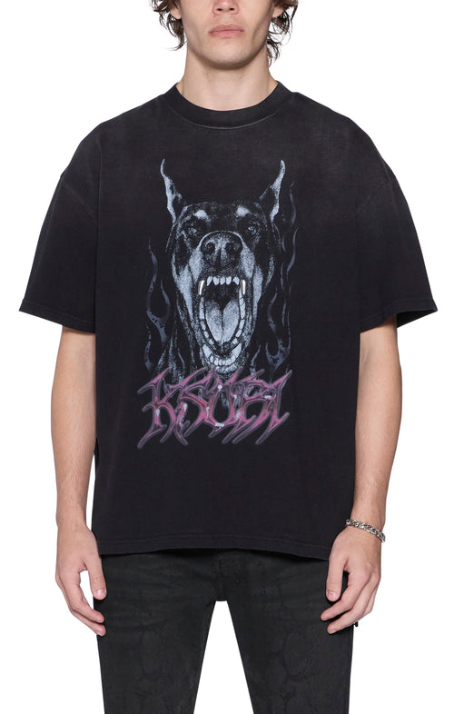 k9 ekcess ss tee black fade