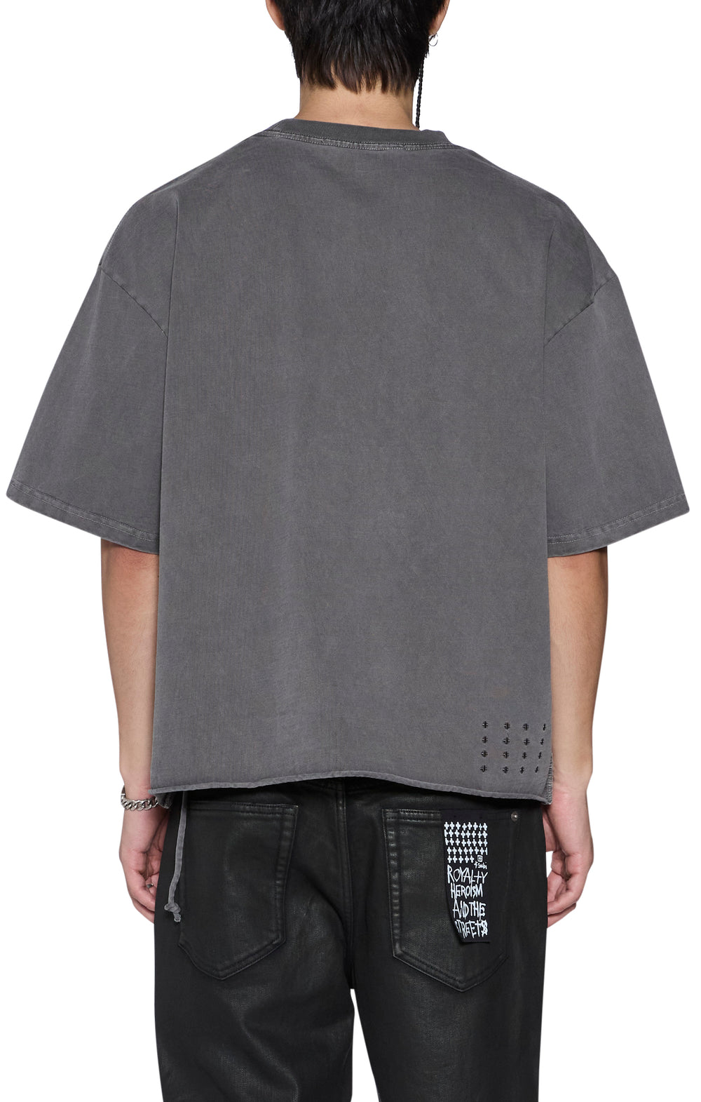ksaint ekcess ss tee charcoal