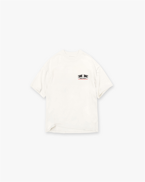 24 HOUR SERVICE T-SHIRT FLAT WHITE