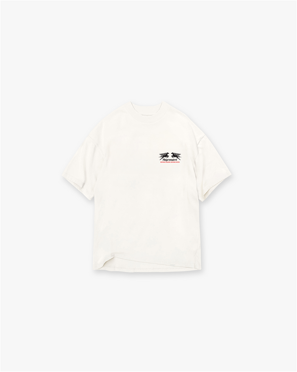 24 HOUR SERVICE T-SHIRT FLAT WHITE