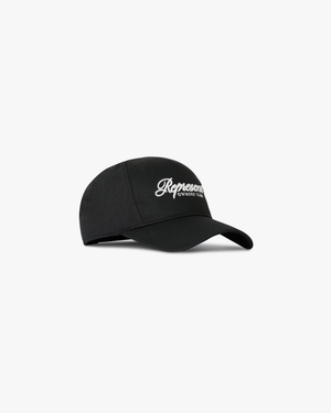 REPRESENT OWNERS CLUB SCRIPT CAP BLACK