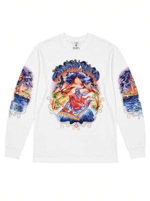 Eveil Ancestral Printed Long Sleeve Tee