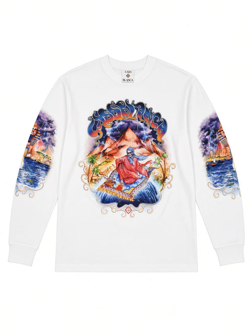 Eveil Ancestral Printed Long Sleeve Tee