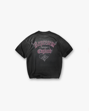 DUALITY T-SHIRT Washed Black