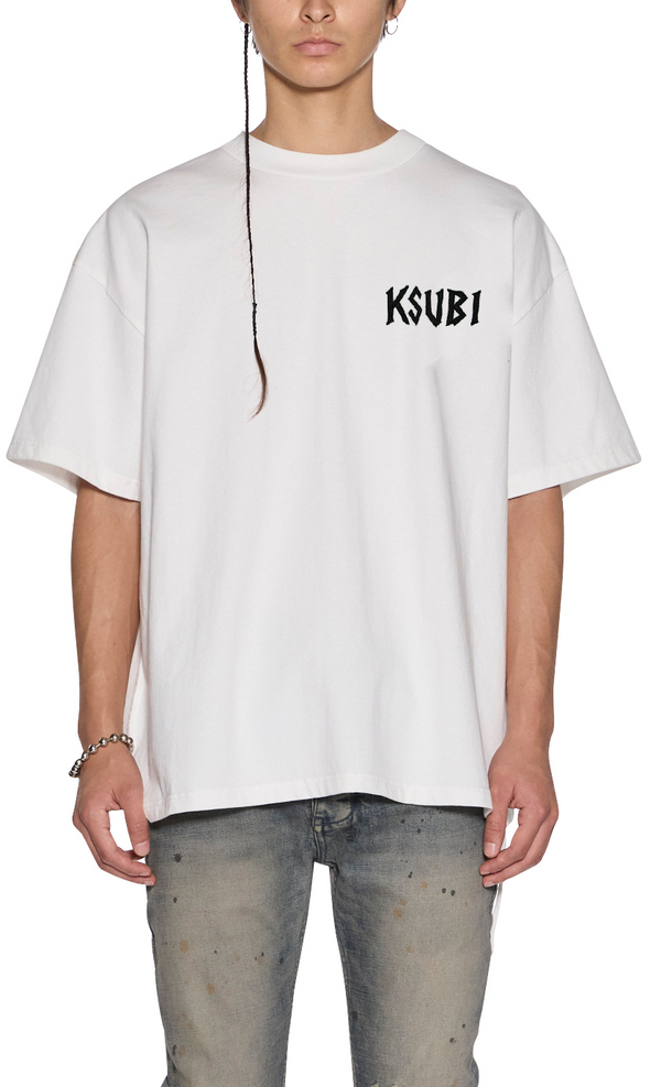 stay up ekcess ss tee tru white