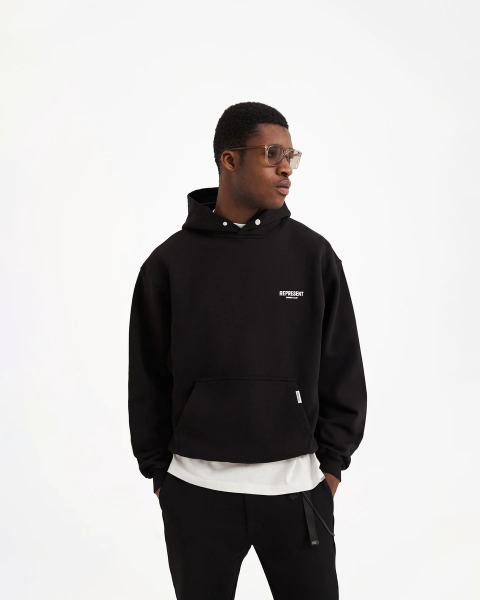 REPRESENT Owners Club Hoodie Black - Fashion Connection