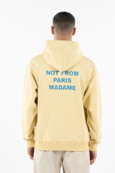 Le Hoodie Slogan Straw